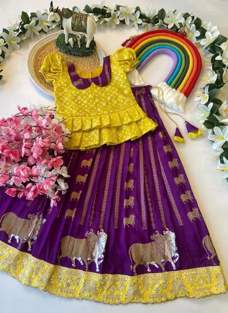 Ajd 8084 Russian Dola Silk Lehenga With Blouse Wholesalers In Delhi
